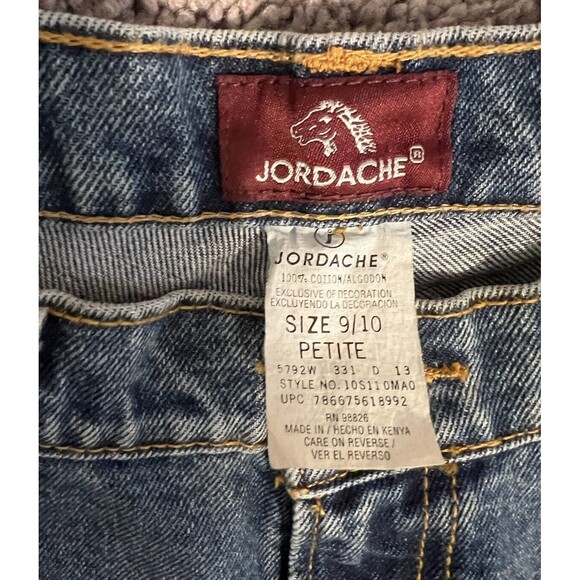 VTG NWT Jordache 5-pocket Jeans Classic Fit Denim Ladies Sz 9/10 Petite Straight - Picture 5 of 11
